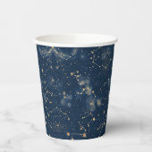 Celestial Constellation - Starry Night (5) Pappbecher (Links)