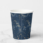 Celestial Constellation - Starry Night (5) Pappbecher (Rechts)