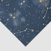 Celestial Constellation - Starry Night (5) Seidenpapier (Detail)