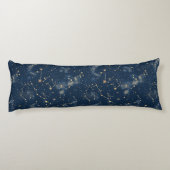 Celestial Constellation - Starry Night (5) Seitenschläferkissen (Rückseite)