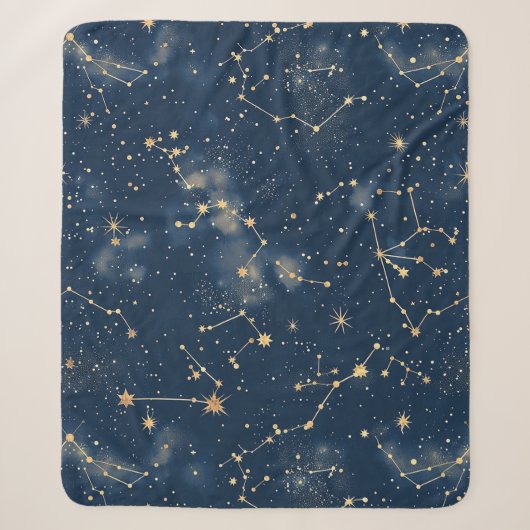 Celestial Constellation - Starry Night (5) Sherpadecke (Vorderseite)