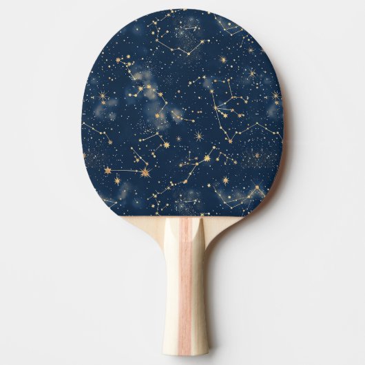 Celestial Constellation - Starry Night (5) Tischtennis Schläger (Vorderseite)