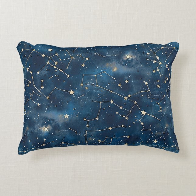 Celestial Constellation - Starry Night (6) Dekokissen (Vorderseite)