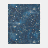 Celestial Constellation - Starry Night (6) Fleecedecke (Vorderseite)