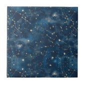 Celestial Constellation - Starry Night (6) Fliese (Vorderseite)