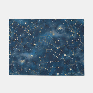 Celestial Constellation - Starry Night (6) Fußmatte