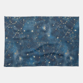 Celestial Constellation - Starry Night (6) Geschirrtuch (Horizontal)