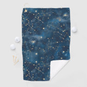 Celestial Constellation - Starry Night (6) Golfhandtuch (Insitu)