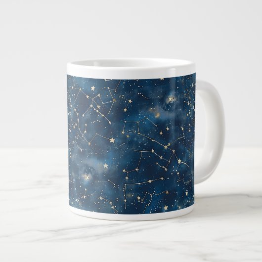 Celestial Constellation - Starry Night (6) Jumbo-Tasse (Vorderseite Rechts)