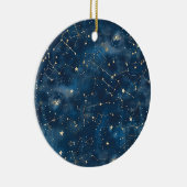 Celestial Constellation - Starry Night (6) Keramik Ornament (Rechts)