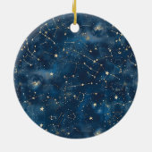 Celestial Constellation - Starry Night (6) Keramik Ornament (Hinten)