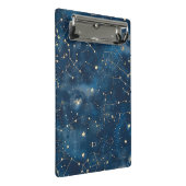 Celestial Constellation - Starry Night (6) Mini Klemmbrett (Schrägansicht)