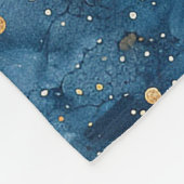 Celestial Constellation - Starry Night (7) Fleecedecke (Ecke)