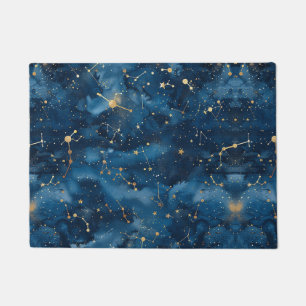 Celestial Constellation - Starry Night (7) Fußmatte