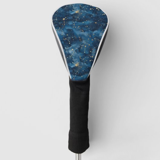 Celestial Constellation - Starry Night (7) Golf Headcover (Vorderseite)