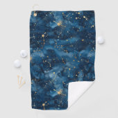 Celestial Constellation - Starry Night (7) Golfhandtuch (Insitu)