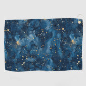 Celestial Constellation - Starry Night (7) Golfhandtuch (Horizontal)