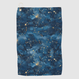 Celestial Constellation - Starry Night (7) Golfhandtuch