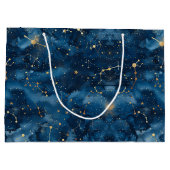 Celestial Constellation - Starry Night (7) Große Geschenktüte (Rückseite)