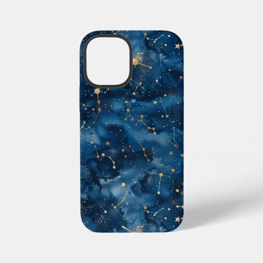 Celestial Constellation - Starry Night (7) iPhone Hülle (Rückseite)