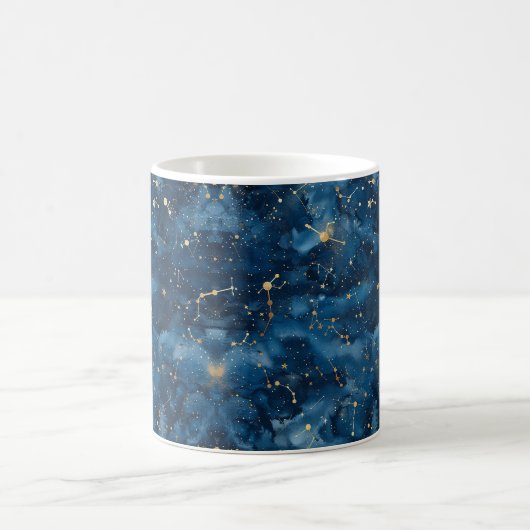 Celestial Constellation - Starry Night (7) Kaffeetasse (Mittel)