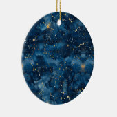 Celestial Constellation - Starry Night (7) Keramik Ornament (Rechts)