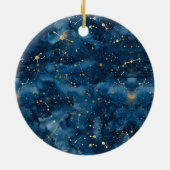 Celestial Constellation - Starry Night (7) Keramik Ornament (Hinten)