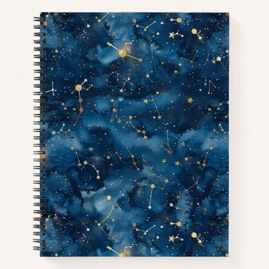 Celestial Constellation - Starry Night (7) Notizblock (Vorderseite)