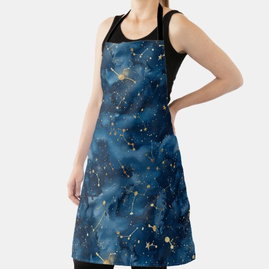 Celestial Constellation - Starry Night (7) Schürze (InSitu)