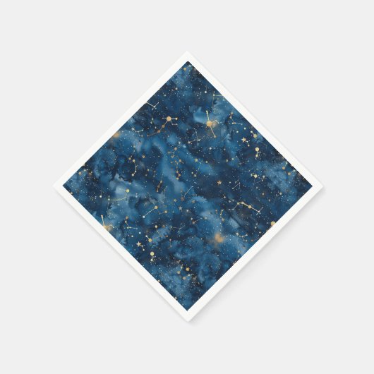 Celestial Constellation - Starry Night (7) Serviette (Ecke)