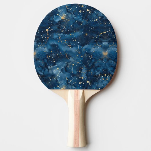 Celestial Constellation - Starry Night (7) Tischtennis Schläger (Vorderseite)