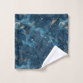 Celestial Constellation - Starry Night (8) Badhandtuch Set (Waschlappen)