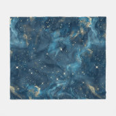 Celestial Constellation - Starry Night (8) Fleecedecke (Vorderseite (Horizontal))