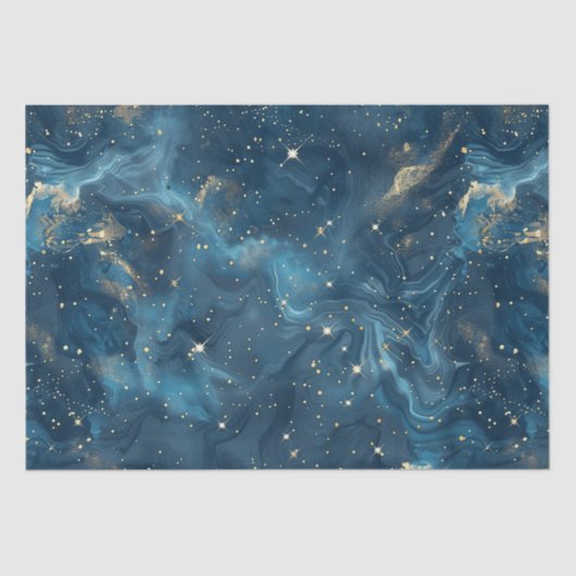 Celestial Constellation - Starry Night (8) Seidenpapier (Vorderseite)