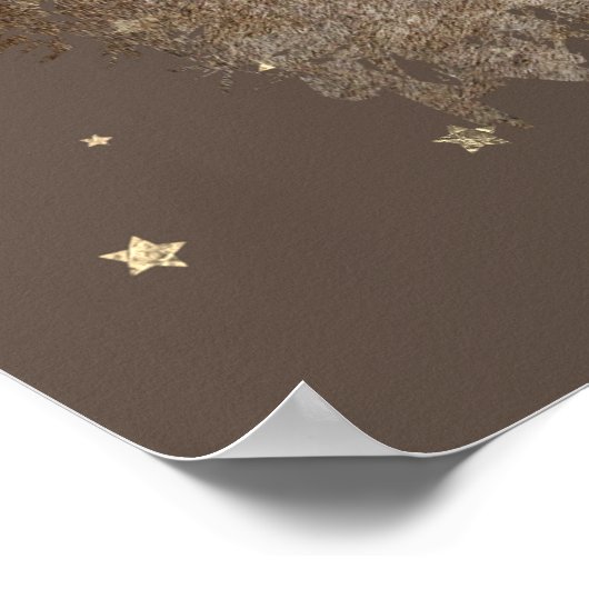 *~* Celestial Cosmic Art AP23 Artistic LIONESS Poster (Ecke)