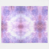 Celestial Cosmic Galaxy Muster Fleecedecke (Vorderseite (Horizontal))