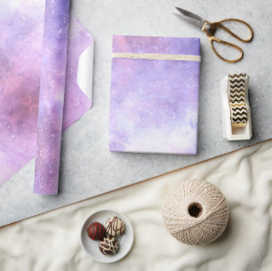 Celestial Cosmic Galaxy Muster Geschenkpapier