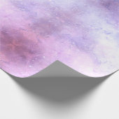 Celestial Cosmic Galaxy Muster Geschenkpapier (Ecke)