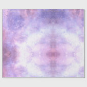 Celestial Cosmic Galaxy Muster Geschenkpapier (Flach)