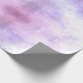 Celestial Cosmic Galaxy Muster Geschenkpapier (Ecke)