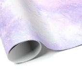 Celestial Cosmic Galaxy Muster Geschenkpapier (Rolleneckpunkt)