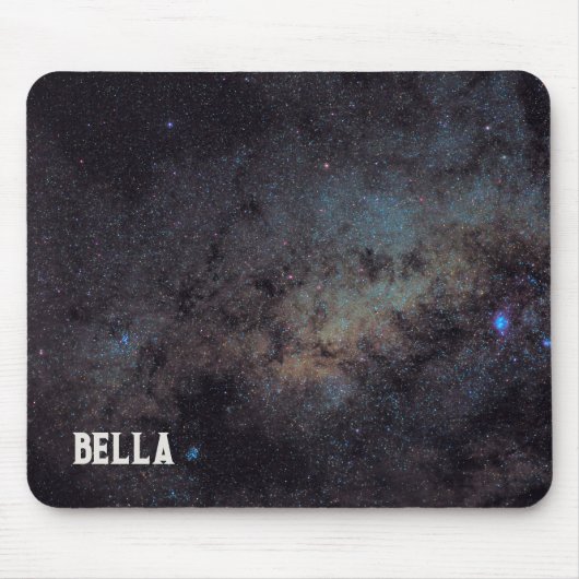 Celestial Cosmic Galaxy Muster Mousepad (Vorne)