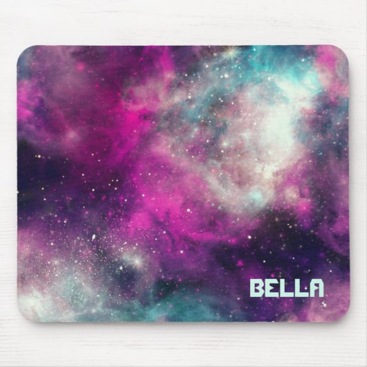 Celestial Cosmic Galaxy Muster Mousepad (Vorne)