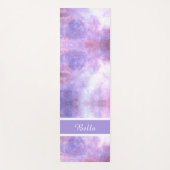 Celestial Cosmic Galaxy Muster Yogamatte (Vorderseite)