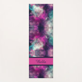 Celestial Cosmic Galaxy Muster Yogamatte (Vorderseite)
