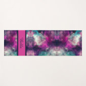 Celestial Cosmic Galaxy Muster Yogamatte (Vorderseite (Horizontal))