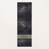 Celestial Cosmic Galaxy Pattern Yoga Mat Yogamatte (Vorderseite)