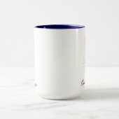 Celestial Cosmic Hand Coffee Mug - Minimalist Myst Tasse (Zentrum)
