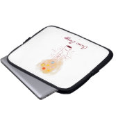 Celestial Cosmic Hand Electronics Bag - Minimalist Laptopschutzhülle (Vorne Knopf)