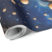 Celestial Cosmos - Bezaubernd Geschenkpapier (Rolleneckpunkt)